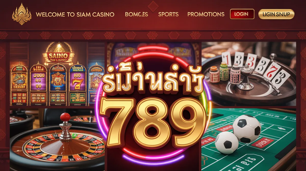 สาธุ789 คาสิโนออนไลน์เว็บตรง ไม่ผ่านเอเย่นต์ ระบบฝาก-ถอนออโต้ ครบทุกเกม